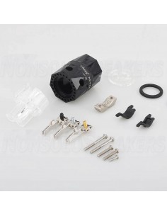 Viborg VF503R IEC connector 15A/125V 10A/250V rhodium-plated 2