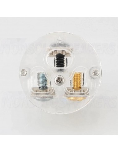 Viborg VF503R IEC connector 15A/125V 10A/250V rhodium-plated