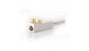 Viborg VE502R - Schuko 20mm Pure Copper Rhodium Plated