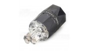 Viborg VF503R IEC connector 15A/125V 10A/250V rhodium-plated
