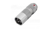Viborg XM202R - Male XLR Connector - Pure Copper - Rhodium