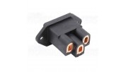 Viborg VI-06BC - Panel mount IEC connector Copper 99.995%