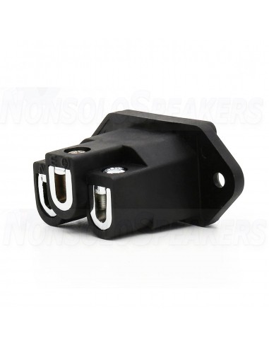 Viborg VI-06BR - Panel IEC connector Copper 99.995% Rhodium