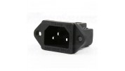 Viborg VI-06BR - Panel IEC connector Copper 99.995% Rhodium