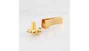Viborg VF503G 15A/125V 10A/250V IEC Connector Diamond Golden