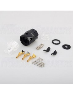 Viborg VF503G 15A/125V 10A/250V IEC Connector Diamond Golden 2
