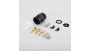 Viborg VF503G 15A/125V 10A/250V IEC Connector Diamond Golden