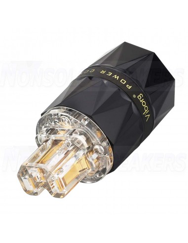 Viborg VF503G 15A/125V 10A/250V IEC Connector Diamond Golden