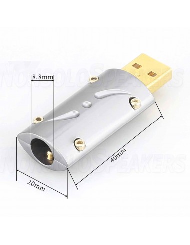 Viborg Audio UA201 - USB-A Bronze 24k Gold Plated