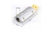 Viborg Audio UA201 - USB-A Bronze 24k Gold Plated