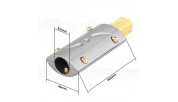 Viborg Audio UB201 - USB-B Connector  Bronze 24k gold plated