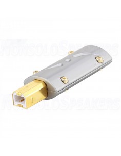 Viborg Audio UB201 - USB-B Connector Bronze 24k gold plated