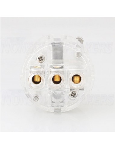 Viborg VE503R - Schuko 16A/250V Copper Rhodium Diamond body