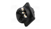 Viborg Audio VE01R Schuko wall socket rhodium-plated copper - 250V 16A