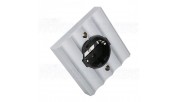 Viborg VE02R Wall Schuko in copper + aluminum plate