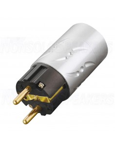 Viborg VE502g - Schuko 20mm Pure Copper Gold Plated