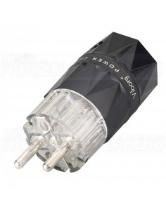 Viborg VE503s - Schuko 20mm 16A/250V Silver Copper Diamond body