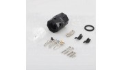 Viborg VF503s - IEC Connector 15A/125V 10A/250V Silver Plated Copper - Diamond Body