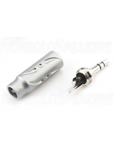 Viborg Audio VH302R 3.5mm stereo jack connector - Rhodium