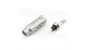 Viborg Audio VH302R 3.5mm stereo jack connector - Rhodium