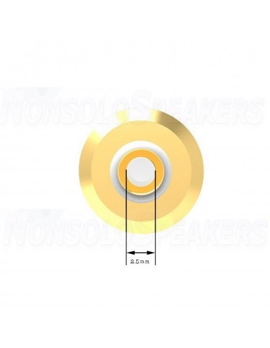 Viborg Audio DC25G - 2.5mm DC Power Connector - Gold Plated