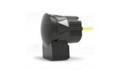 Viborg Audio LE505G - 90 ° Schuko connector 16A/250V - Gold plated