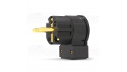 Viborg Audio LE505G - 90 ° Schuko connector 16A/250V - Gold plated