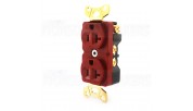 Viborg VM02G - USA wall socket in 100% copper Gold Plated
