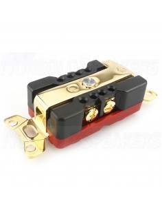 Viborg VM02G  - USA wall socket in 100% copper Gold Plated 2