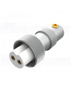 Viborg Audio GX16G - 2 pin connector gold plated copper - 8mm