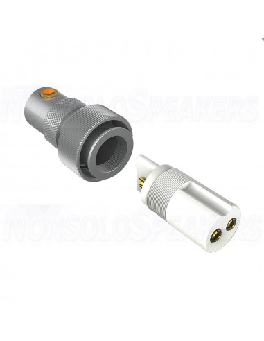 Viborg Audio GX16G - 2 pin connector gold plated copper - 8mm
