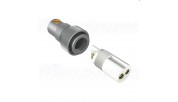 Viborg Audio GX16G - 2 pin connector gold plated copper - 8mm