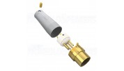 VIBORG ND05G DIN Connector 5 Poles Silver Plated Copper / 24k Gold Ø9mm