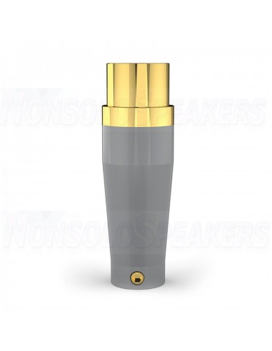 VIBORG ND05G DIN Connector 5 Poles Silver Plated Copper / 24k Gold Ø9mm