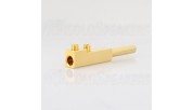 VIBORG VE503G Schuko Pure Copper Plated Silver / 24k Gold Ø19mm