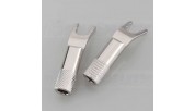 Viborg Audio VS702R - Spade Connector Rhodium Plated Pure Copper Ø4,5mm