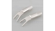 Viborg Audio VS702R - Spade Connector Rhodium Plated Pure Copper Ø4,5mm