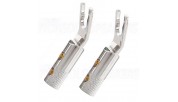 Viborg Audio VS702R - Spade Connector Rhodium Plated Pure Copper Ø4,5mm