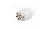 VIBORG LP107R - Male Pentapolar DIN connector Rhodium plated