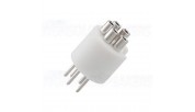 VIBORG LP107R - Male Pentapolar DIN connector Rhodium plated