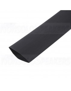 Black heat shrink tubing - 10mm - 5mm - Price per meter