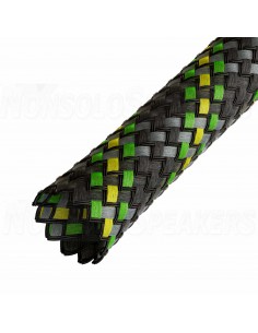 Viablue 44276 - Expandable sheath 1.5 / 5.5mm - Yellow Green Gray Black - 1 Meter