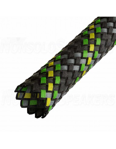 Viablue 44276 - Expandable sheath 1.5 / 5.5mm - Yellow Green Gray Black - 1 Meter