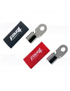 FOUR Connect 4-690920 M8 ring terminal 50mm², 1x red ja 1x black 2