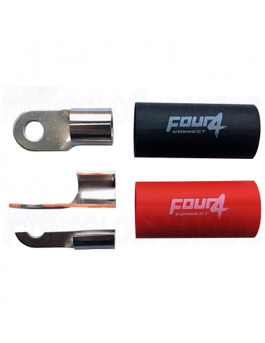 FOUR Connect 4-690920 M8 ring terminal 50mm², 1x red ja 1x black