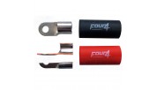 FOUR Connect 4-690915 M6 ring terminal 35mm², 1x red + 1x black