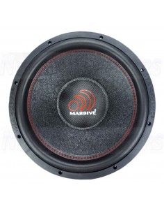 Massive Audio HIPPOXL152R – DUAL 2 OHM SUBWOOFER 2