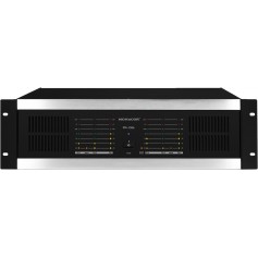 MONACOR STA-1506 3U PA amplifier 6x100W