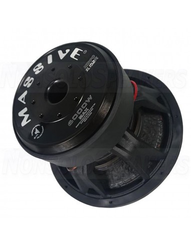 Massive Audio HIPPOXL152R – DUAL 2 OHM SUBWOOFER