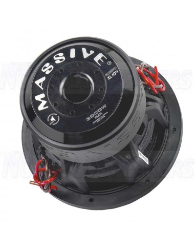 Massive Audio SUMMOXL104 –4 Ohm Subwoofer